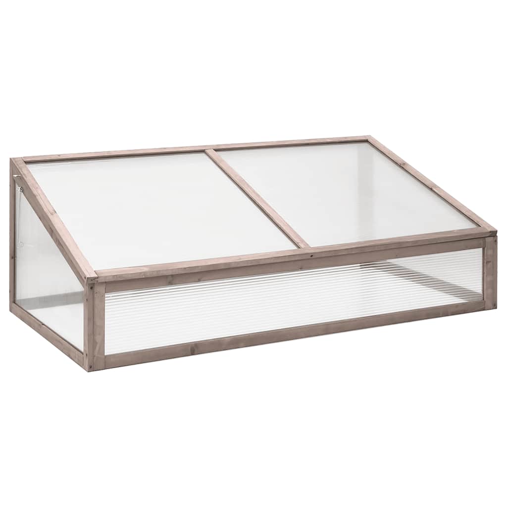 Châssis bois gris 110x56x39 cm
