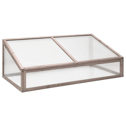 Châssis bois gris 110x56x39 cm