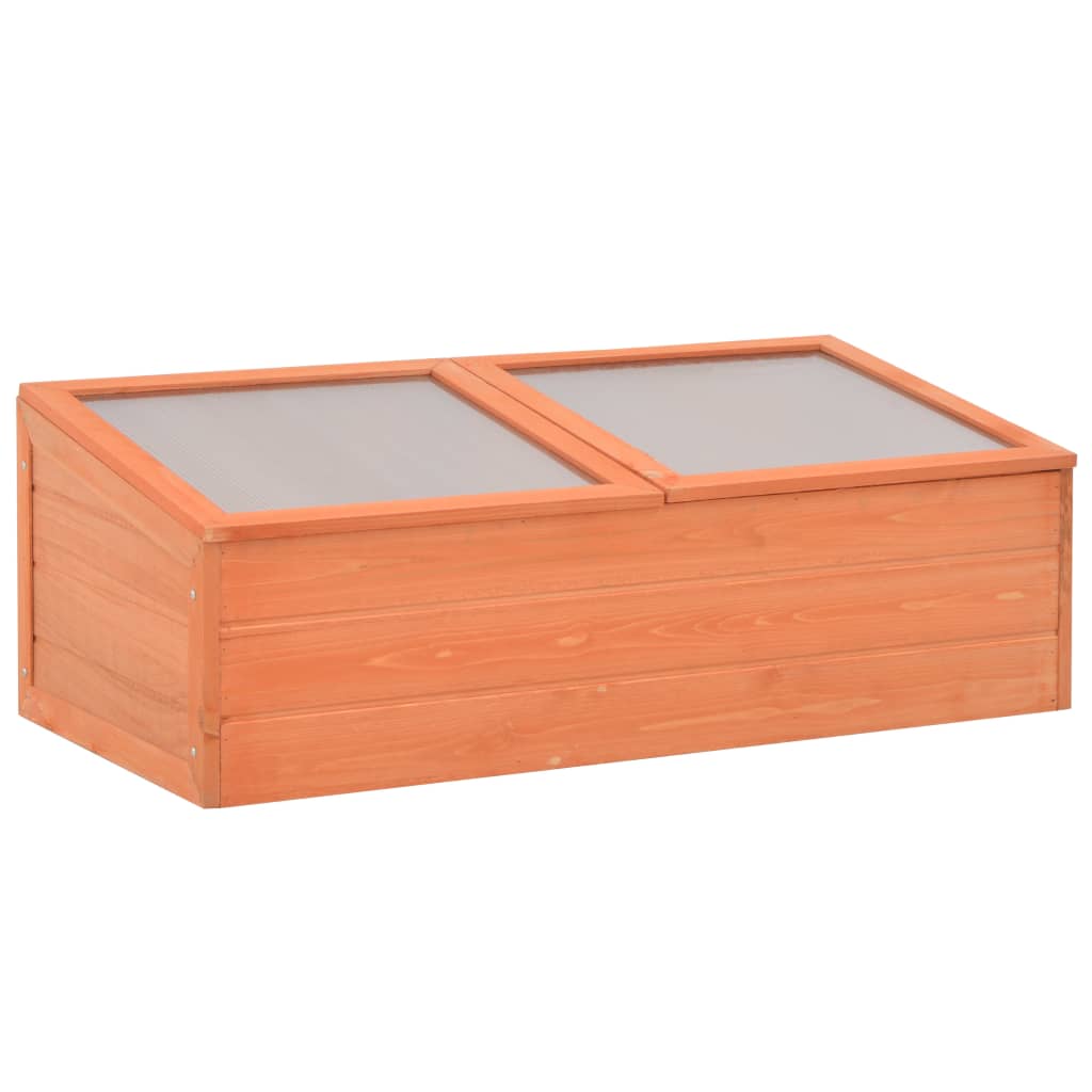 Châssis bois orange 100x50x34 cm