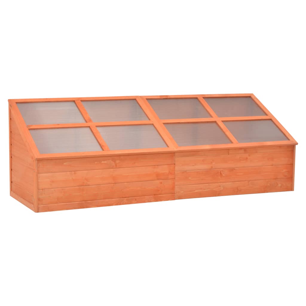 Châssis bois orange 180x57x62 cm