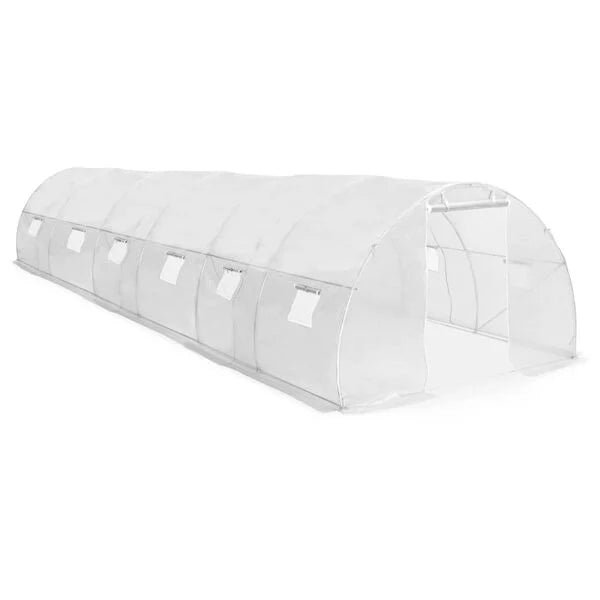 Serre tunnel blanche 27 m²